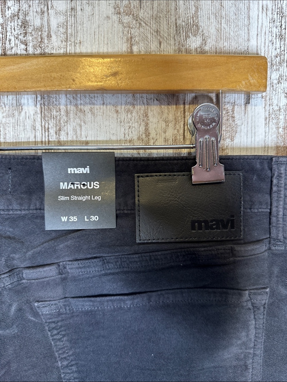 Mavi Marcus Slim Straight Leg Pants Men’s Sz 35x30 - Picture 6 of 15